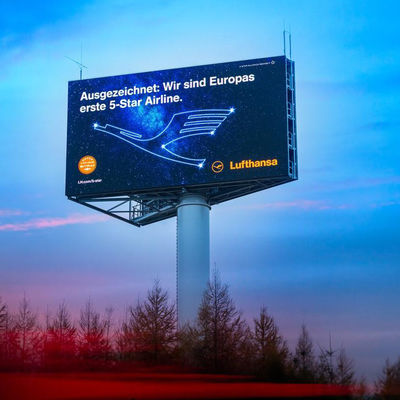 LED-Werbebildschirm mit hoher Auflösung