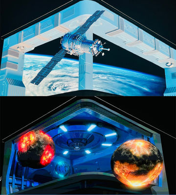 Hohe Helligkeit Medienfassade LED-Bildschirm wasserdichte Led-Videowand mit Nationstar-Chip