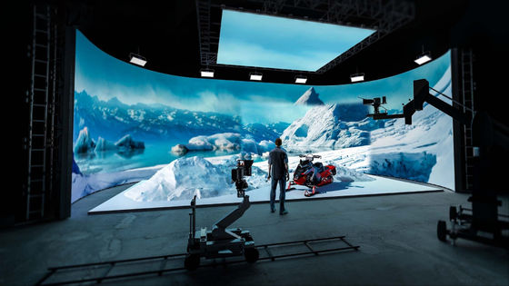 Hintergrund XR LED-Display P2.6 Virtual Virtual Studio LED-Bildschirm für Hochzeitsbühnen Dekoration