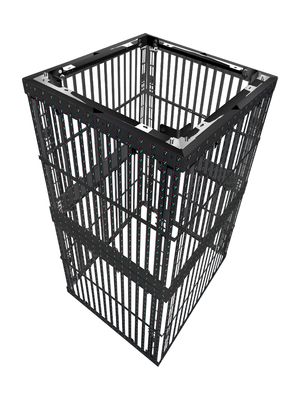 Guter Preis Gmesh Serie HD Fenster Hochhelligkeits-Display Display IP65 Stabiler Energiesparender LED-Bildschirm mit modularem Design Online