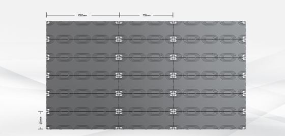 Innenfeste 2K 4K HD LED-Display mit 90° nahtlosem Drehwinkelspleiß-Gießschrank aus Aluminium und 100% Frontservice