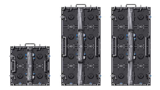 Innen- und Außenverleihbildschirme geeignet für kreisförmige, quadratische und gekrümmte LED-Videowände mit Auflösungen von P1.953 mm und P2.6 mm