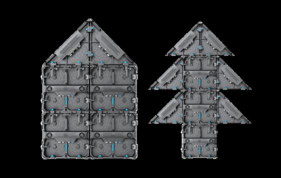 Guter Preis Vermietung von Bildschirmen in Herz- und Weihnachtsbaumform für Barbühnen mit Pixelgrößen von P1.9 mm bzw. P2.6 mm Online