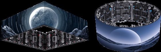 Stadium Perimeter LED Display Gmars-P Rental Product for Indoor and Outdoor Applications