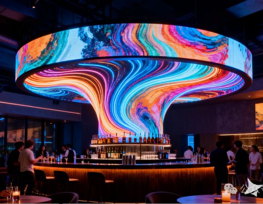 GOB Bühnenkonzert LED-Display mit 7680Hz hoher Auffrischungsrate, 160° Horizontal / 140° vertikaler Blickwinkel und Single-Dot-Kalibrierung für immersive Visuals