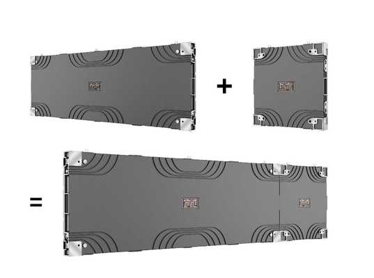 Ultra dünne nahtlose HD-LED-Display der Ghalo-Serie mit Frontservice für Smart City-Anwendungen